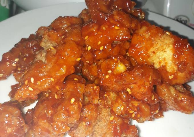 Ayam goreng korea