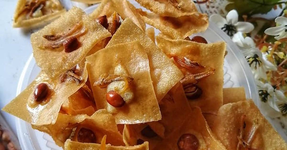 Resipi Kerepek Bilis Popia Oleh Julia Aleen Aireish Cookpad