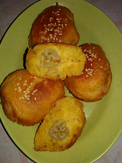 Foto resep Roti goreng butter nut isi pisang
