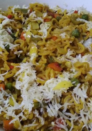 A picture of Chessy Tadaka Vegetable Noodles.
