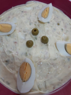 Una foto de Ensaladilla con cebolla y variantes