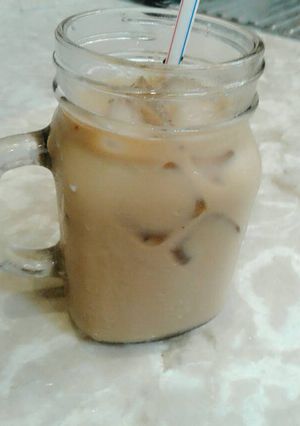 صورة لوصفة ايس كوفي😍😍☕