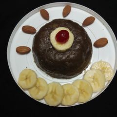 Sprouted ragi flour & banana ragi halwa A picture of Sprouted ragi flour & banana ragi halwa.