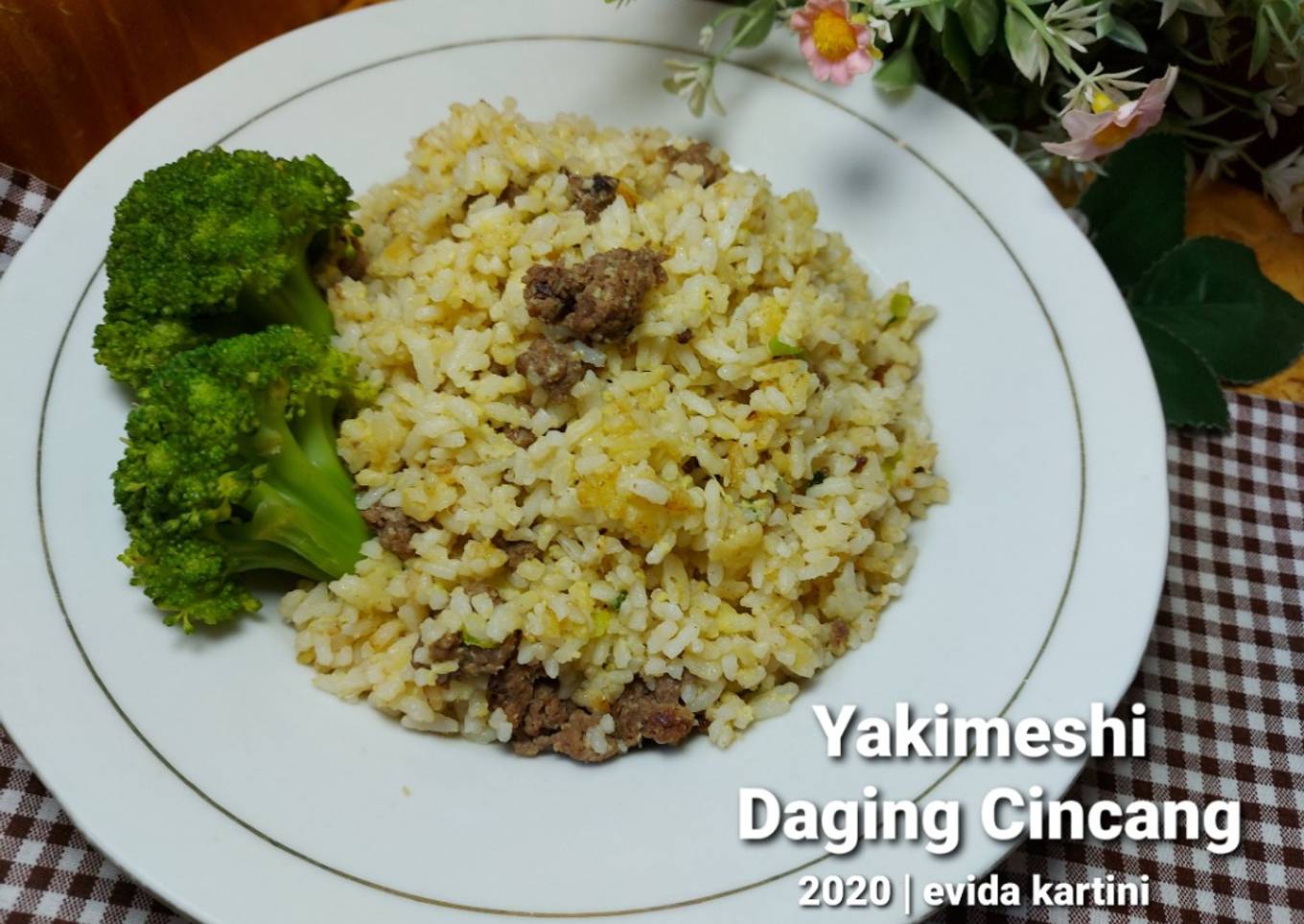 Yakimeshi Daging Cincang