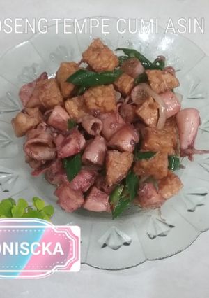 Foto resep Oseng Tempe Cumi Asin
