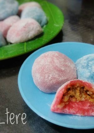 Foto resep Mochi isi kacang tanah