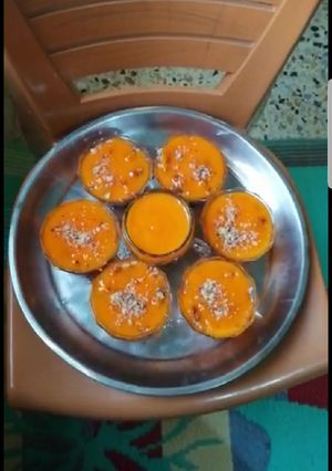 صورة لوصفة كاسترد البرتقال