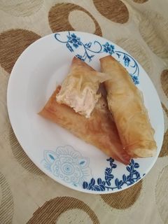 Φωτογραφία της συνταγής Μπουρεκάκια με περισσεύματα από κοτόπουλο και μπεσαμέλ