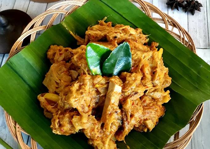 Wajib coba! Bagaimana cara membuat Rendang Nangka Muda dijamin lezat