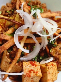 Una foto de Mapo-Tofu🌶🌶🌶 (receta china bastante picante)