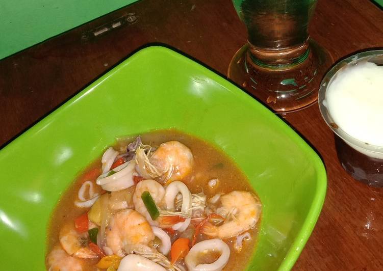 Resep Cumi saus padang, Lezat Sekali