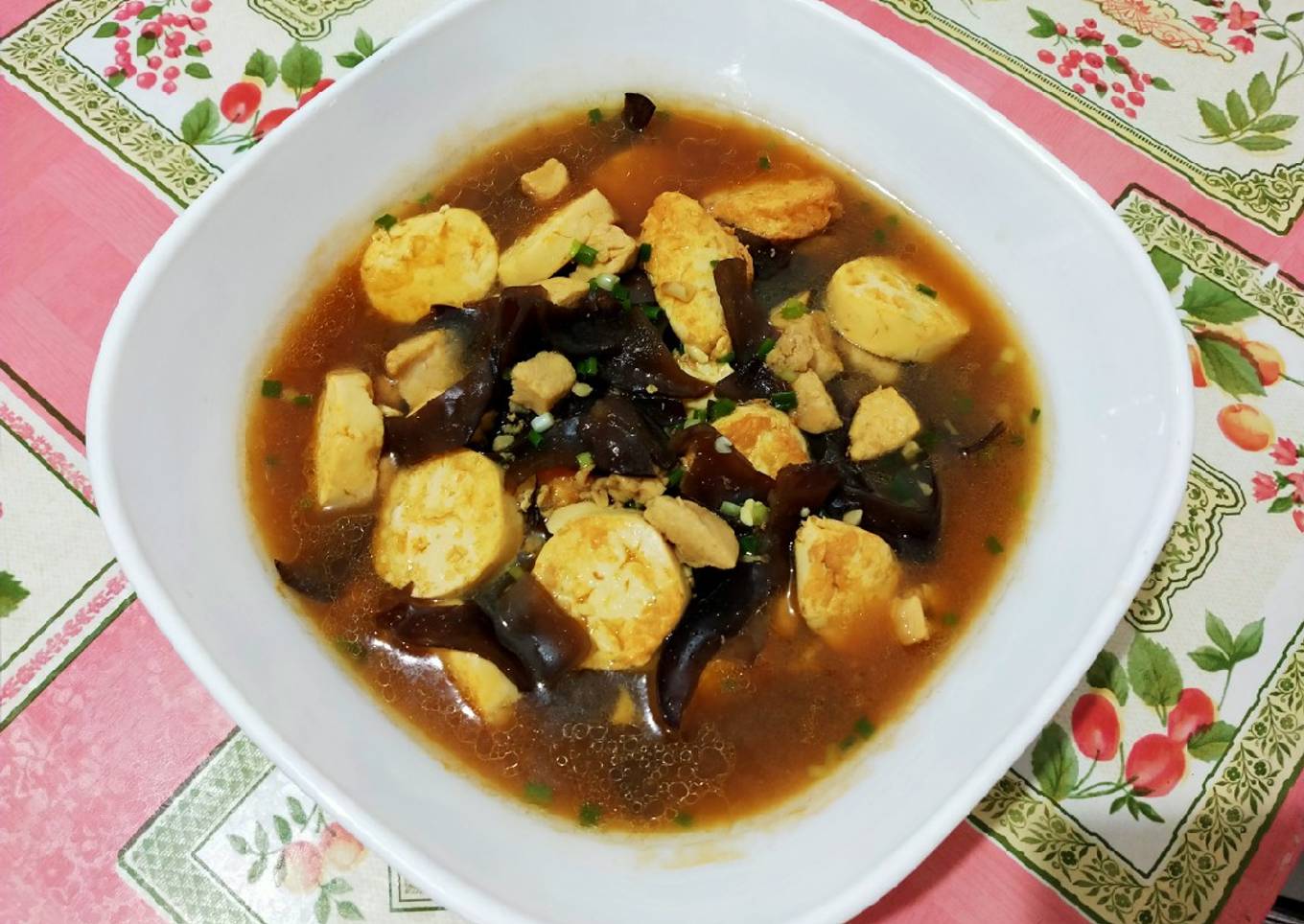 Tofu Ayam Jamur