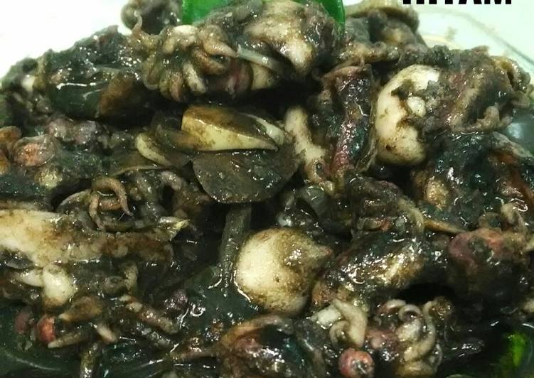 Resep Sotong Masak Hitam yang Enak Banget