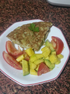 Una foto de Tortilla de alcachofas