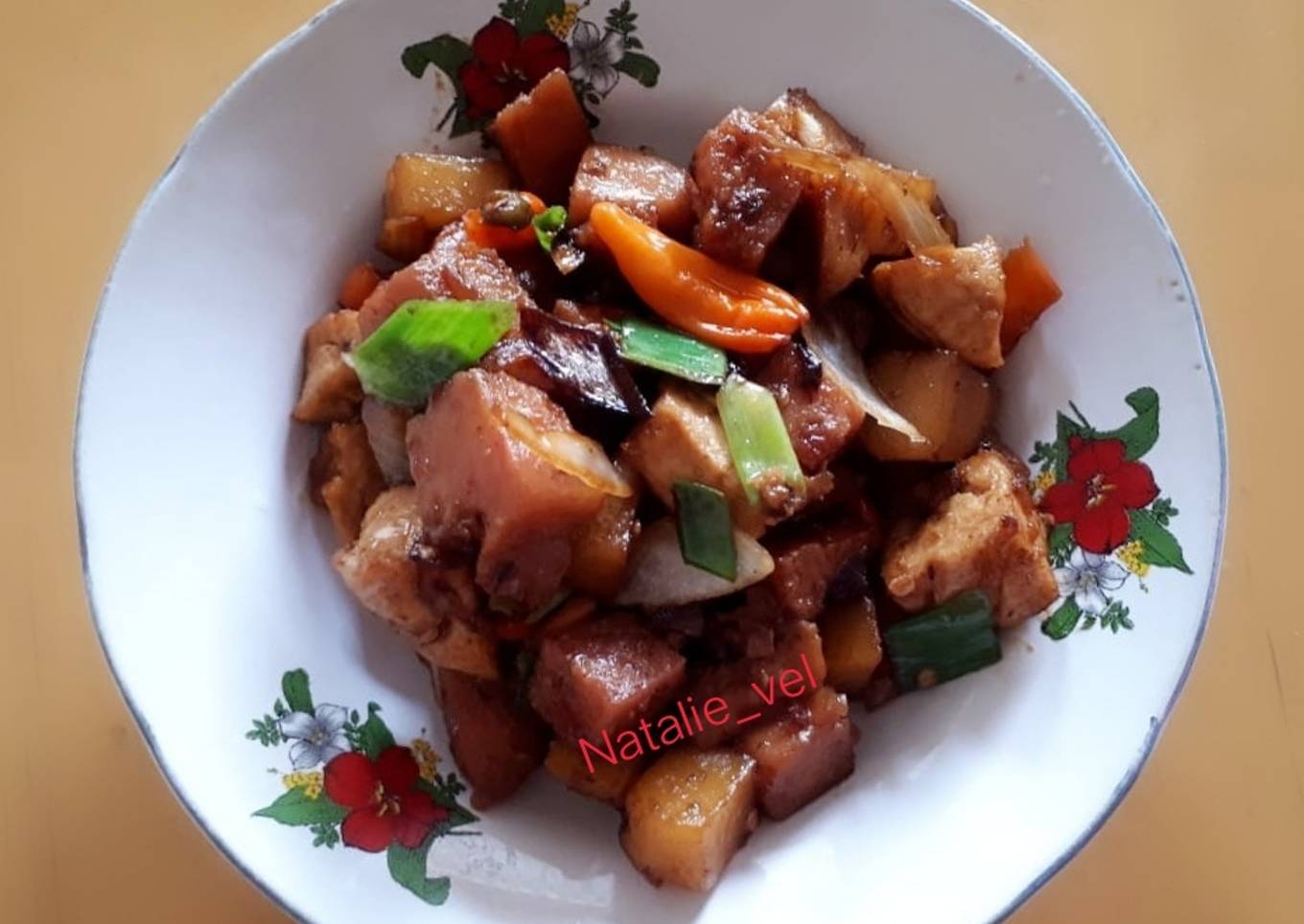 Daging maling kentang tahu masak kecap super simple & kilat