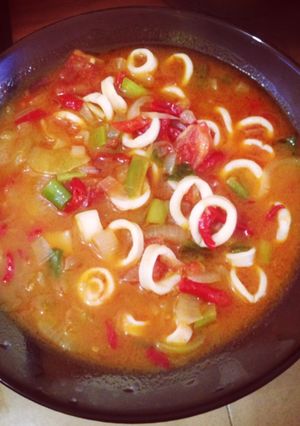 Foto resep Cumi Asam Pedas