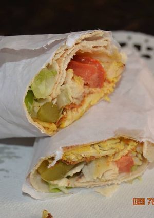عکسی از دستور شاوارما