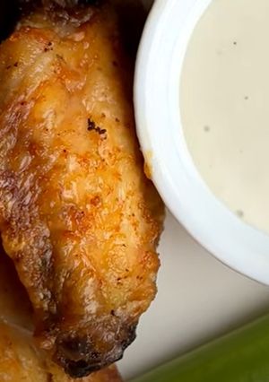 Foto principal de Alitas de pollo en freidora de aire
