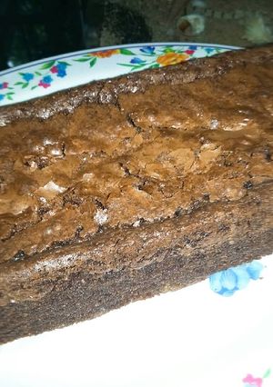 Foto resep Brownies shinny crust simple
