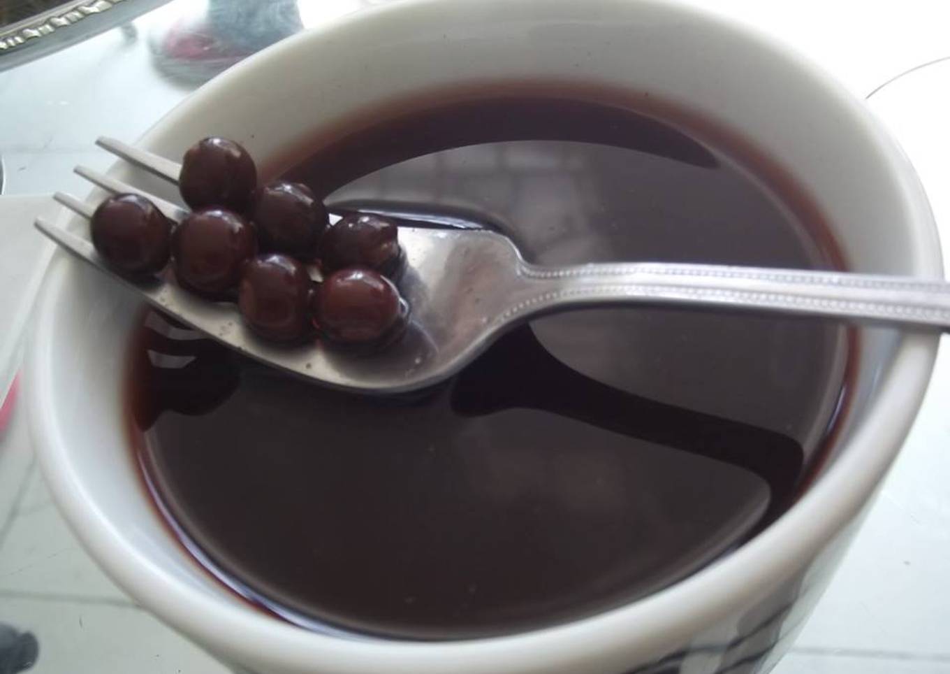 Frijoles negros en almíbar correa