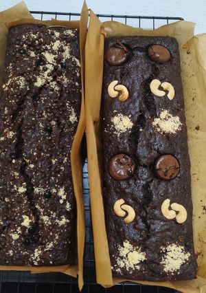 Foto resep 618. Brownies Pisang Panggang