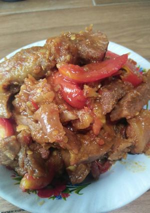 Foto resep Daging Oseng Kecap