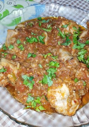 A picture of Smoked Karahi.