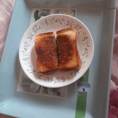 A picture of Veg Chilli cheese toast sandwich.