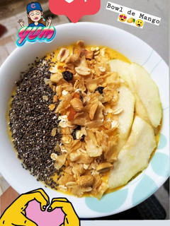 Una foto de Bowl de Mango🥭👌🏼