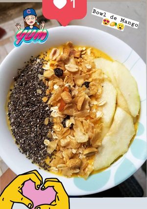 Una foto de Bowl de Mango🥭👌🏼