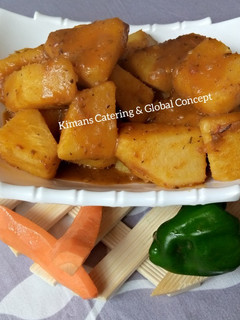 A picture of Yam porridge.