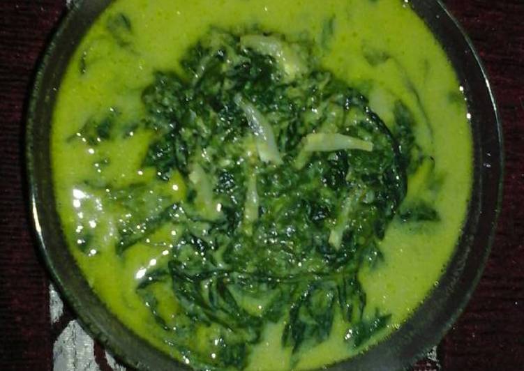 Resep Gule daun ubi jadul yang nikmat