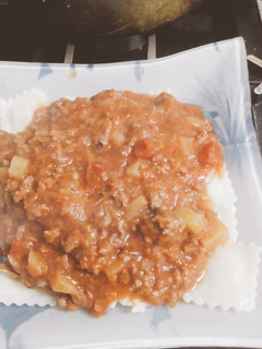 Una foto de Salsa fácil con resto de salsa de pizza