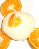 Orange lemon souffle