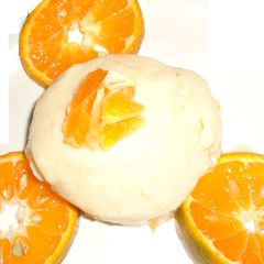 A picture of Orange lemon souffle.