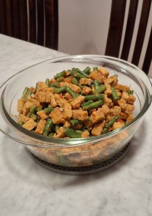 Foto resep Tumis Tempe Kacang Panjang
