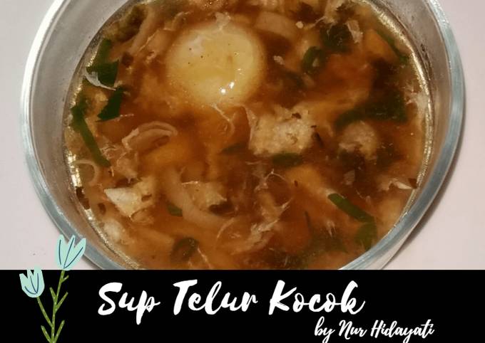 Sup Telur Kocok