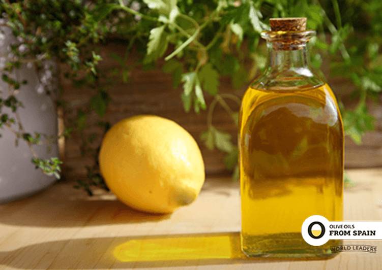 Recipe of Speedy Lemon-flavored oil recipe