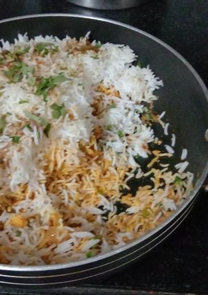A picture of Dum biriyani.