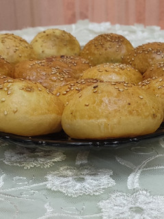 صورة لوصفة قرص طرية محشية جبنة 🥯🥯