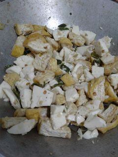 Foto resep Tumis tahu dan putih telur