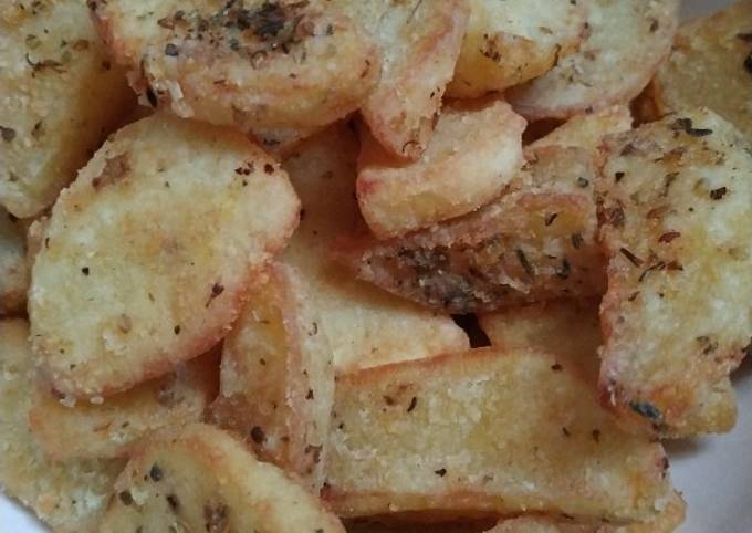 Bagaimana Membuat Kentang wedges Goreng Anti Gagal