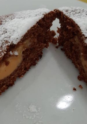 Foto de Muffins de Chocolate com Doce de Leite