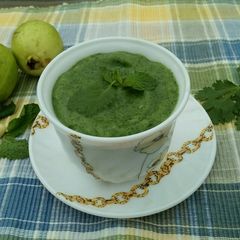 Guava Chutney/Amrood Chutney💚 A picture of Guava Chutney/Amrood Chutney💚.