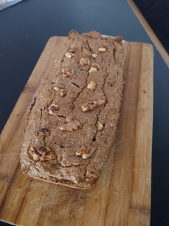 Una foto de Budín fit banana y nuez 😊
