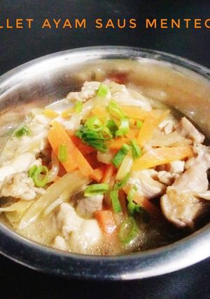 Foto resep Fillet Ayam Saus Mentega