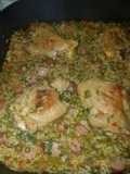 Pollo con Arroz amarillo