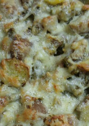 A picture of Potato bake.