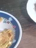 ไข่เจียวสูตรพิเศษของต้นหอม