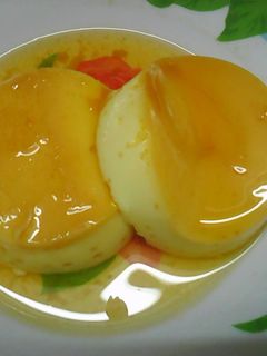 Hình của món kem flan.